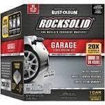 Rustoleum 60003 RockSolid Hi-Gloss Gray Garage Floor Coating Kit