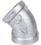 ProSource 4-3/4G Galv. Steel Pipe Ell, 3/4&quot; 45Deg
