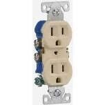 Ivory Duplex Receptacle
