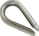 Cable Thimble, 1/8&quot; Zinc