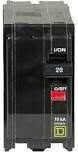 Square D QO220CP Circuit Breaker, 20A 2-Pole