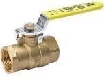 B&amp;K 107-825NL Brass Ball Valve, 1&quot;