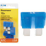 Bussman BP/ATC-15-RP Auto Blade Fuses, 15A,  5Pk