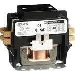 Square D 8910DP42V09 Definite Purpose Contactor, 2P 40A 240V Coil