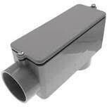 Carlon E986HR PVC Conduit Body, 1-1/2&quot; LB