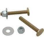 PlumbPak PP835-17 Toilet Bolt Set, 5/16&quot;-20X2-1/4&quot;