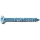 Midwest Flat Head Tapcons, 1/4&quot;X2-3/4&quot; 100Ct