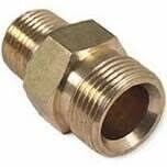 Mi-T-M AW-0023-0493 Pressure Washer Nipple, 3/8&quot;MPTXM22 Male