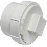 CANPLAS 414274BC PVC S&amp;D  Clean-Out, 4&quot;