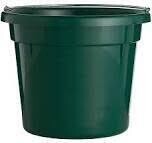 Miller UB10GREEN Round Green Utlity Bucket, 10Qt