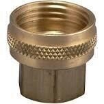 PlumbPak PP850-65 Brass Hose Adaptor, 3/4GHTx1/2FPT