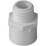 LASCO 436020BC PVC Sch40 Male Adaptor, 2&quot;