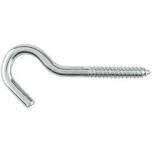 National N220-889 Screw Hook, 3/8&quot;X4-7/8&quot;,  150Lb WLL