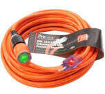 Orange Pro-Lock Extension Cord, 12/3X50&#39;