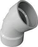 CANPLAS 192503 PVC DWV Ell, 3&quot; 45Deg