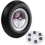 Martin Wheel 408RBPU32 Flat-Free Wheelbarrow Wheel, 16&quot;