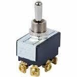 GB GSW-16 On-Off-On Toggle Switch, 125/250V, DPDT, Screw Terminal