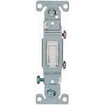 Eaton 1301-7W10 White Light Switches, 10-Pk.