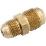 Anderson Metals 754056-0806 Brass Flare Reducing Union, 1/2&quot;X3/8&quot;