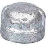 ProSource 18-1/4G Galv. Steel Pipe Cap,  1/4&quot;