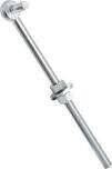 National Hardware N130-583 Gate Hook Bolt, 5/8&quot;X12&quot;