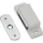 National Hardware N149-898 Cabinet Catches, White