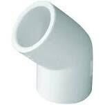 LASCO 417010BC PVC Sch40 Ell, 1&quot; 45Deg