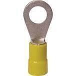 GB 10-106 Yellow Ring Terminals, #8-10 Stud,  12-10AWG, 50Pk