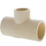 NIBCO T00180D CPVC Reducing Tee, 3/4&quot;X3/4&quot;X1/2&quot;