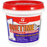 Red Devil 0542 Light Spackling Compound, 1/2-Pt