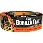 Gorilla 105629 Black Tape, 1.88&quot;X35Yd