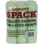 Linzer RC139 Paint Roller Sleeve, 3/8&quot;X9&quot; 6-Pk