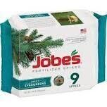 Jobes 01311 Evergreen Fertilizer Spikes, 11-3-4 N-P-K, 9Pk