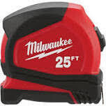 Milwaukee Compact 25Ft Tape Measure