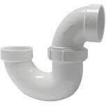 CANPLAS 193212E PVC DWV P-Trap w/Union, 2&quot;