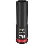 MILWAUKEE SHOCKWAVE™ Impact Duty 3/8&quot; Deep Well Socket 7/16&quot;