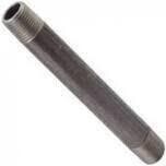 ProSource 1/2X12B Black Steel Pipe Nipple,1/2&quot;X12&quot;