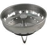 PlumbPak PP820-50 SS Sink Strainer Basket w/Spring Style Post