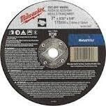 Milwaukee Hi-Speed Metal Cut-off Disc, 7&quot;X3/32&quot;X5/8&quot;