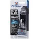 Permatex 82180 Ultra Black Silicone Gasket Maker, 3.35oz