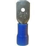 GB 20-143M Blue Male Electrical Disconnects, 16-14Ga, 18Pk