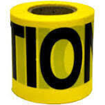 CH Hanson 16100 Caution Tape, 3&quot;X300Ft