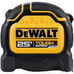 DeWalt DWHT36925S ToughSeries Tape Measure, 25Ft