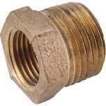 Anderson Metals Anderson Metals 738110-1206 Brass Pipe Bushing, 3/4&quot;X3/8&quot;