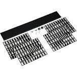 HY-KO AK-270 Plastic Name/Address Kit, 1&quot; Tall