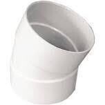 CANPLAS 414204BC PVC S&amp;D Ell, 4&quot;   22-1/2Deg