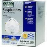 Safety Works 10102483 Respirator w/Exhale Valve, N95, 10Pk