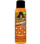 Gorilla 6301502 Adhesive Spray, 14Oz