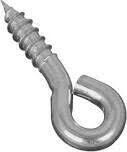 National Hardware N118-224 Screw Eye #206, 1-5/8" Znc Pltd  5Pk