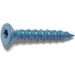 Midwest Flat Head Tapcons, 1/4&quot;X1-3/4&quot; 100Ct